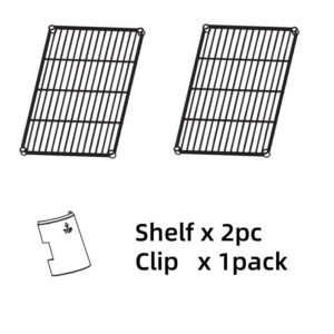Garment Rack Accessories-Shelves&Clips
