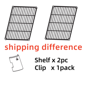 Garment Rack Accessories Shipping difference